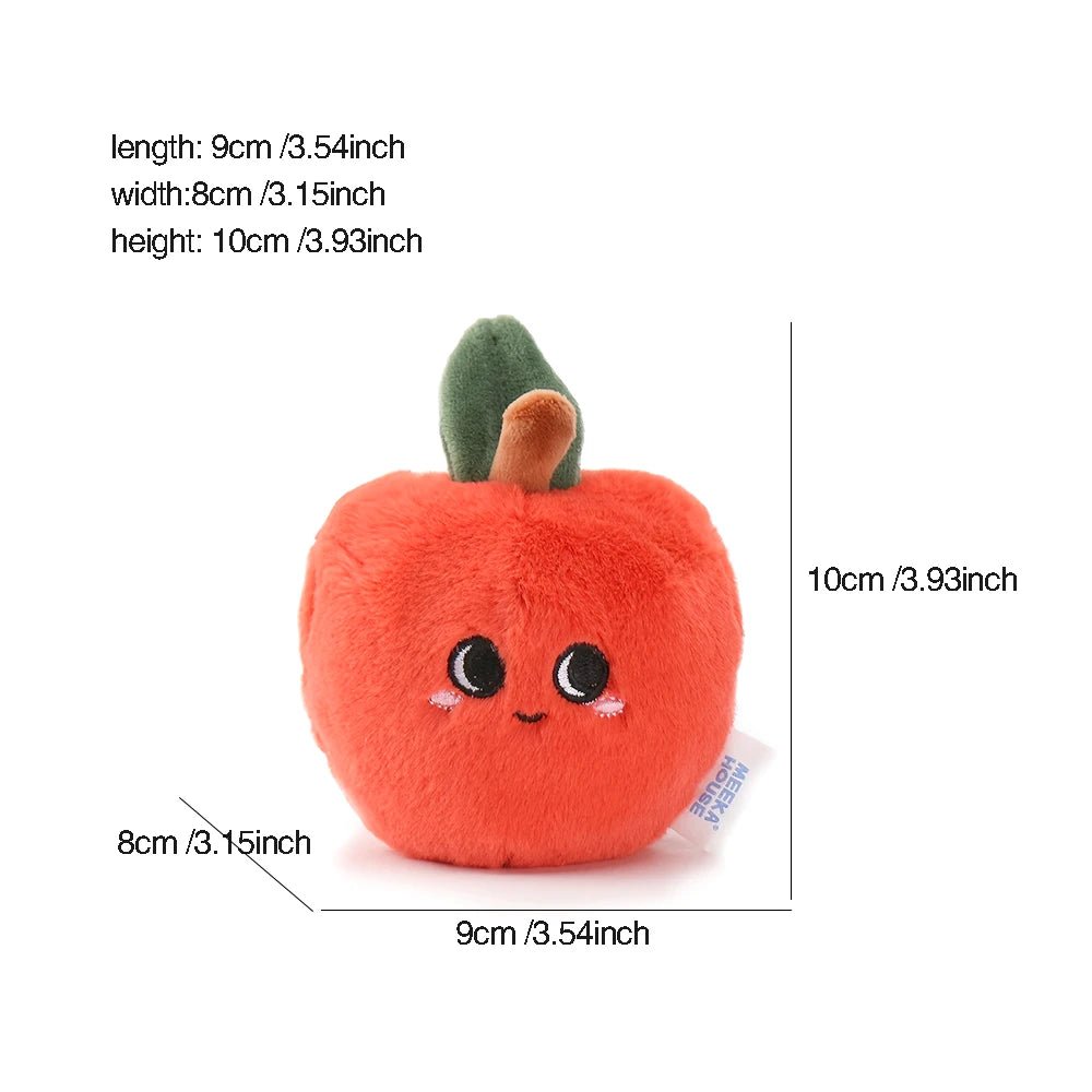 Cuddly Veggie Fruit Plush Toy - Soft Plush Toys - Scribble Snacks