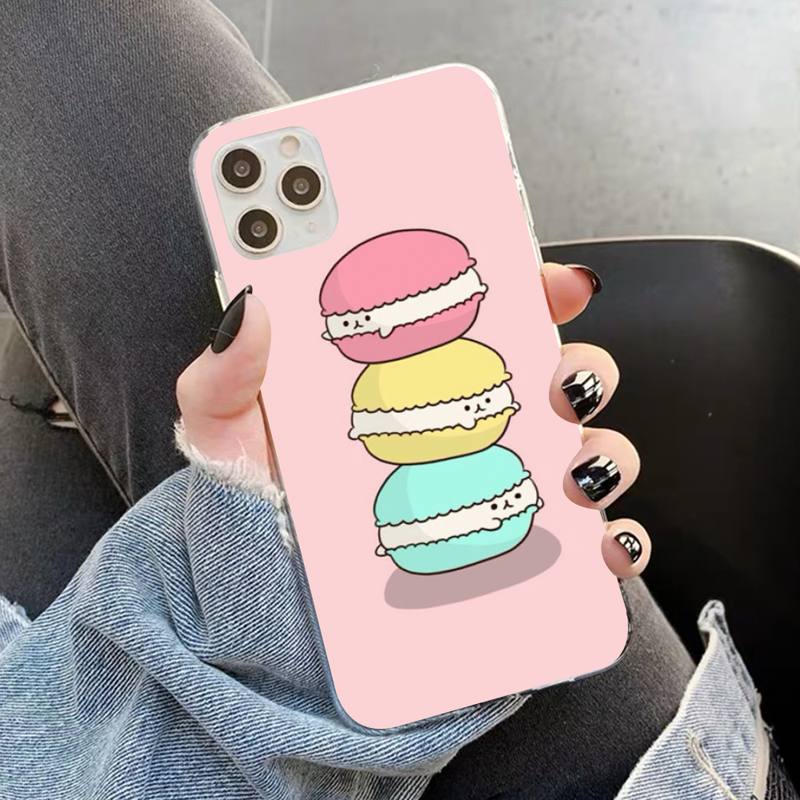 Cupcake Charm - Macaroons Cupcakes Phone Case for iPhone 13/11/12 & More - iPhone Cases - Scribble Snacks