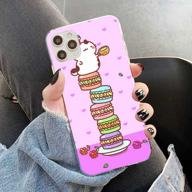 Cupcake Charm - Macaroons Cupcakes Phone Case for iPhone 13/11/12 & More - iPhone Cases - Scribble Snacks