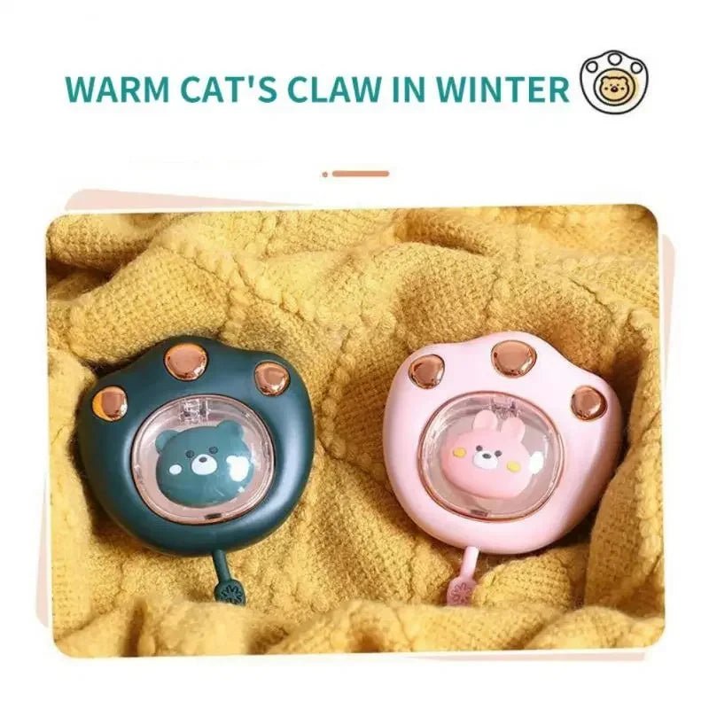 Cute Cat Paw USB Hand Warmer - Hand Warmers & Hot Water Bottles - Scribble Snacks