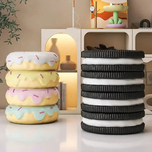 Cute Cookie Side Table/Stool - Chairs & Stools - Scribble Snacks