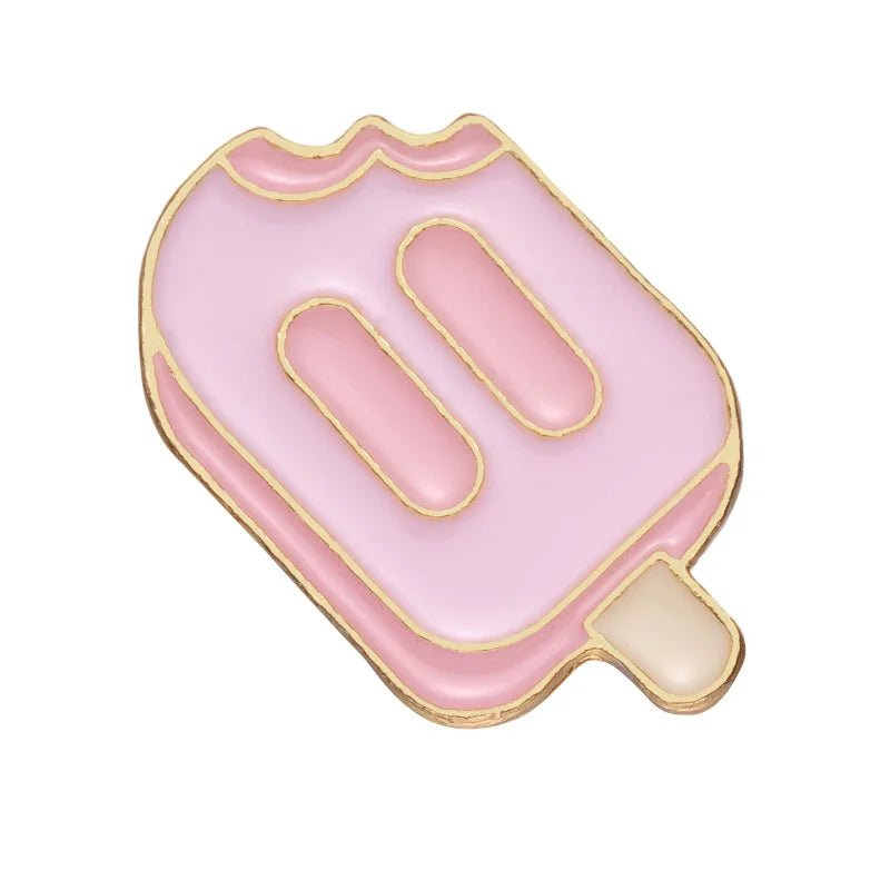 Cute Food Enamel Pins Set - Clothing Pin - Scribble Snacks