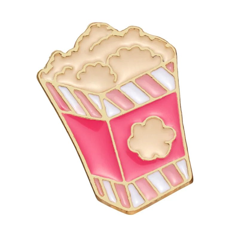 Cute Food Enamel Pins Set - Clothing Pin - Scribble Snacks