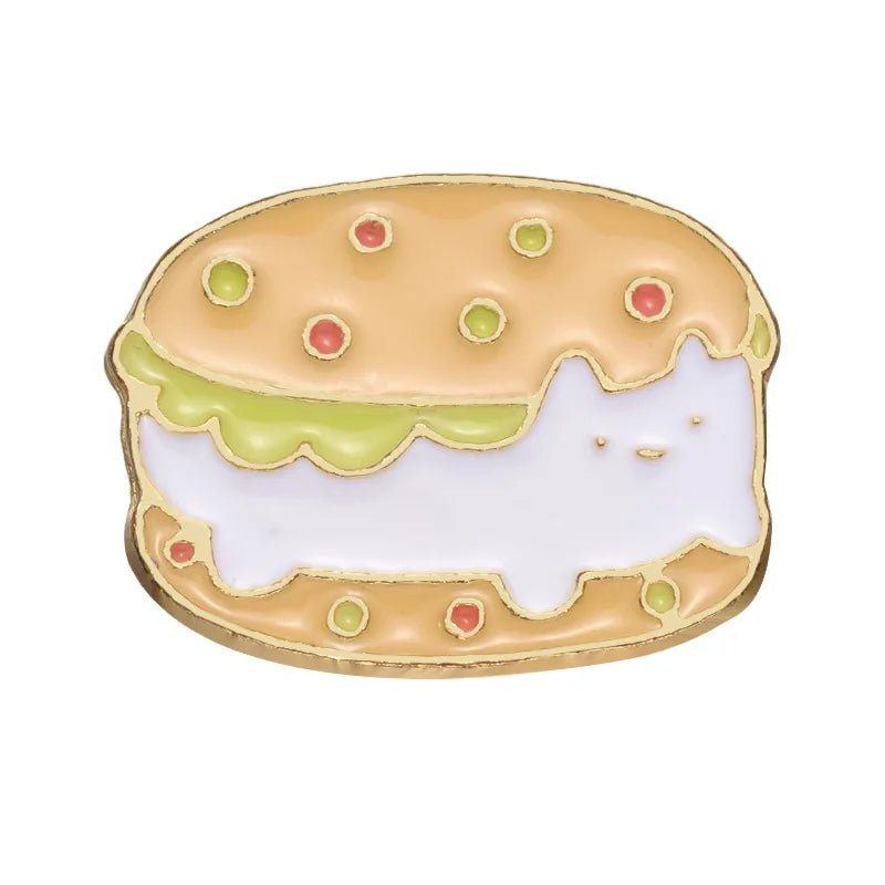 Cute Food Enamel Pins Set - Clothing Pin - Scribble Snacks