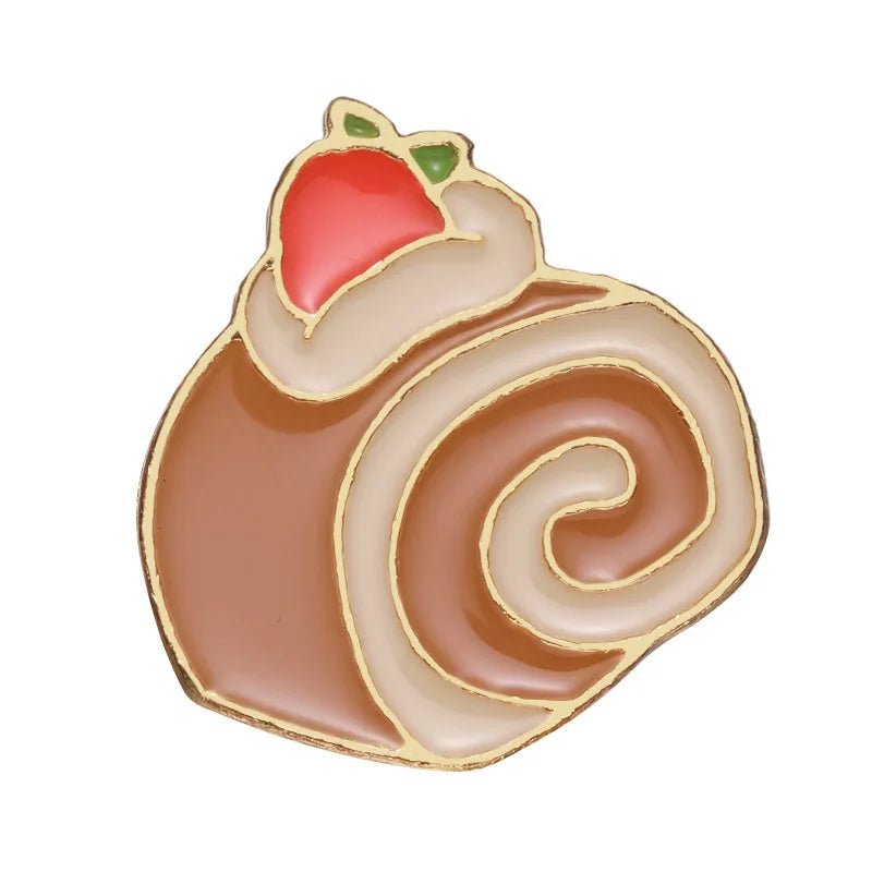 Cute Food Enamel Pins Set - Clothing Pin - Scribble Snacks