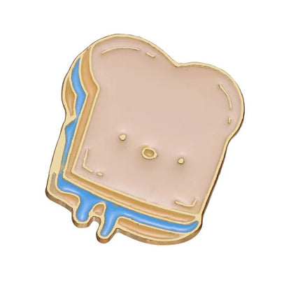 Cute Food Enamel Pins Set - Clothing Pin - Scribble Snacks