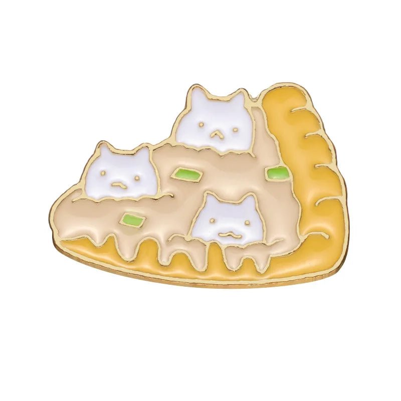 Cute Food Enamel Pins Set - Clothing Pin - Scribble Snacks