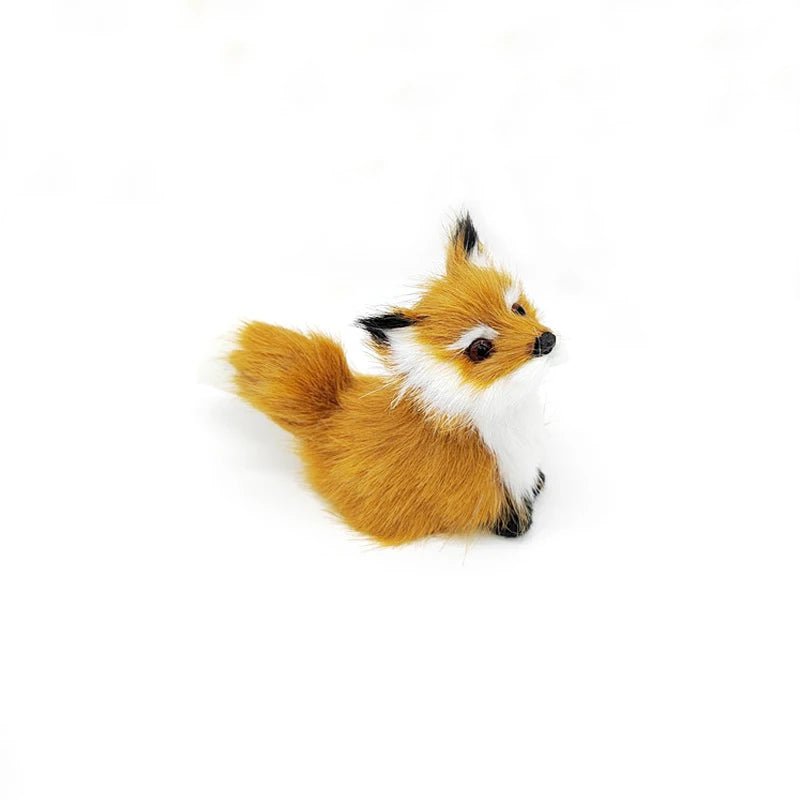 Cute Fox Miniature Ornament - Soft Plush Toys - Scribble Snacks