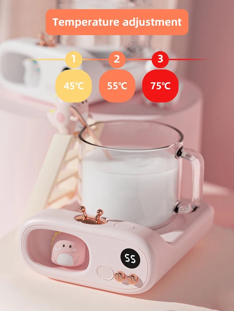 Cute Pet Cup Heater 110-220V - Drink/Mug Warmer - Scribble Snacks