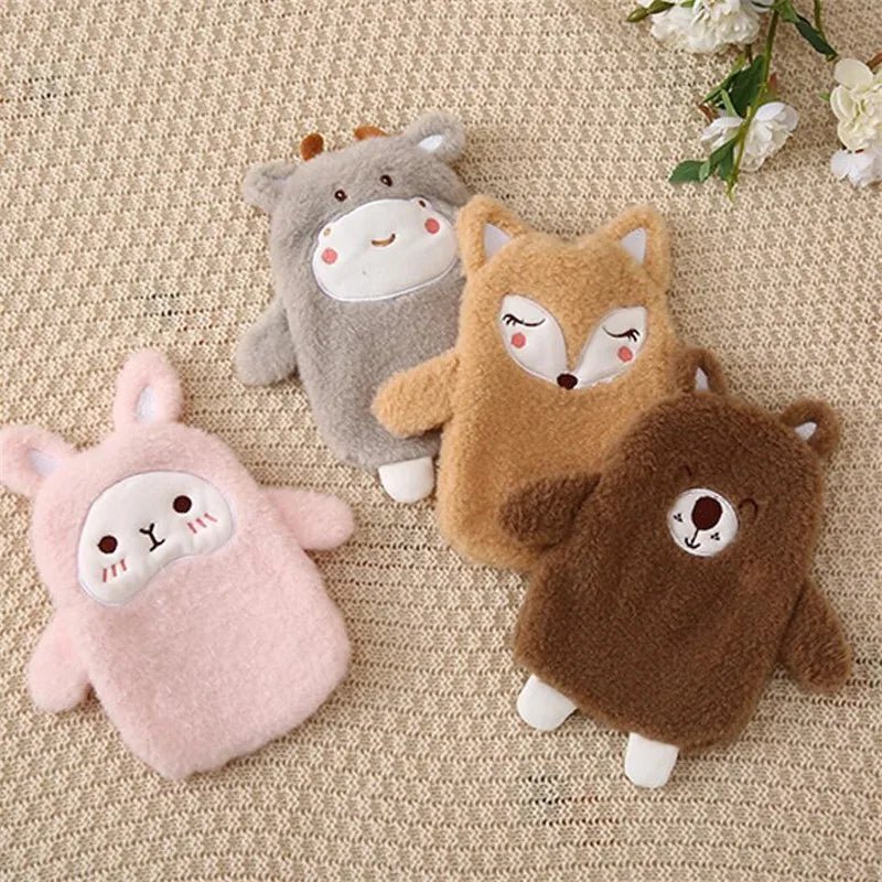 Cute Plush Hot Water Bottle - Hand Warmers & Hot Water Bottles - Scribble Snacks