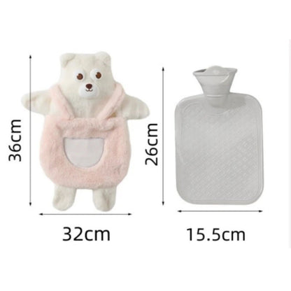 Cute Reusable Hand-Warming Hot Water Bag - Hand Warmers & Hot Water Bottles - Scribble Snacks