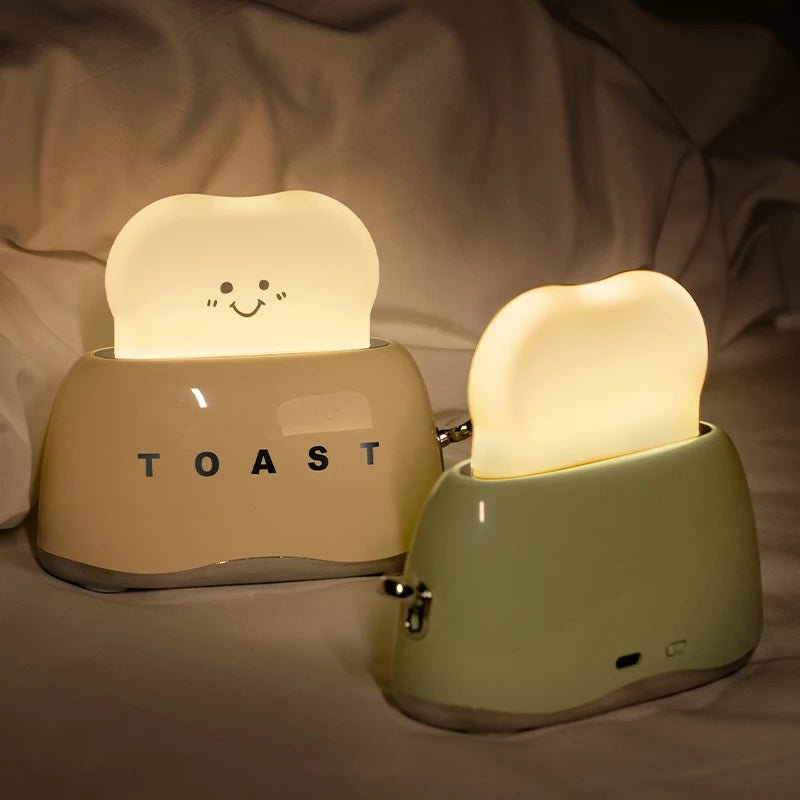 Cute Toast Night Light - Lamp / Lighting - Scribble Snacks