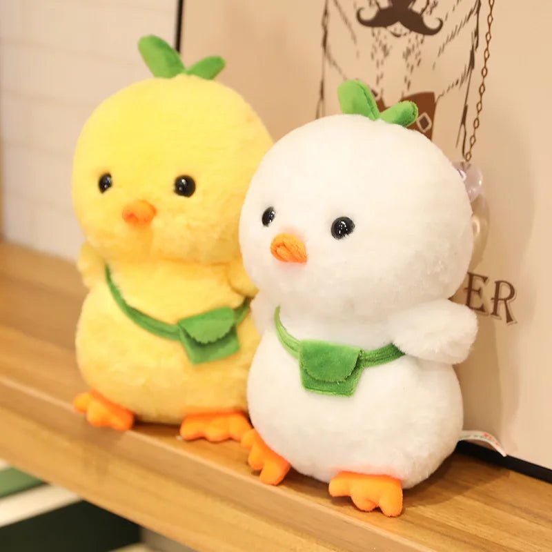 Cute Yellow Chicken Plush Backpack - Soft Plush Toys - Scribble Snacks