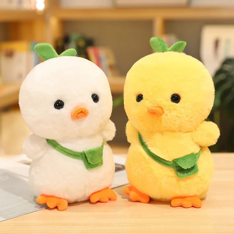 Cute Yellow Chicken Plush Backpack - Soft Plush Toys - Scribble Snacks