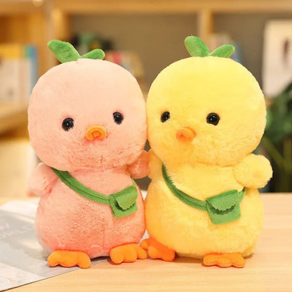 Cute Yellow Chicken Plush Backpack - Soft Plush Toys - Scribble Snacks