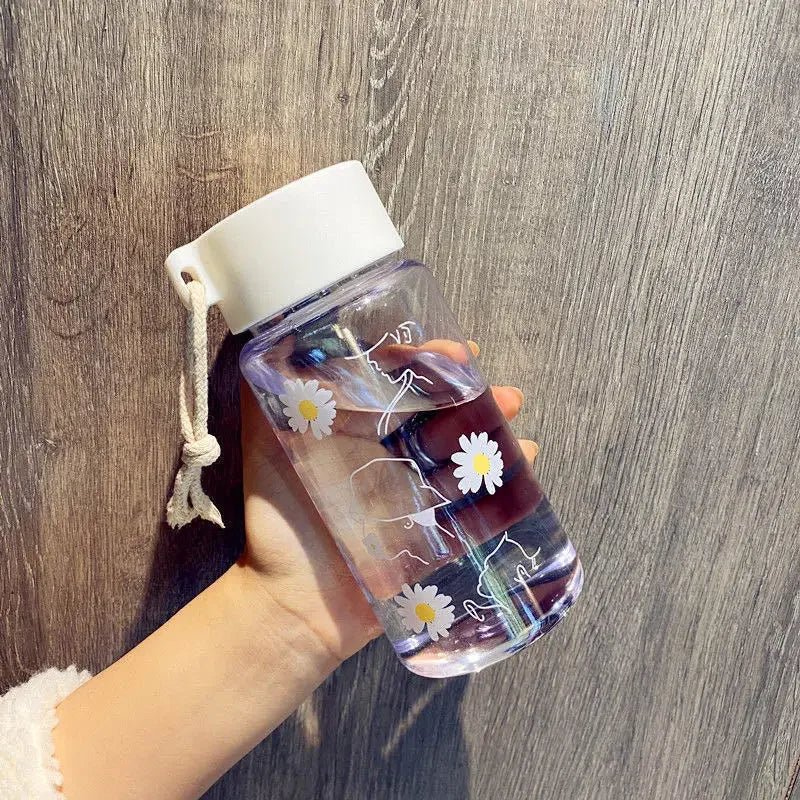 Daisy Delight Portable Water Bottle - Water Bottles - Scribble Snacks