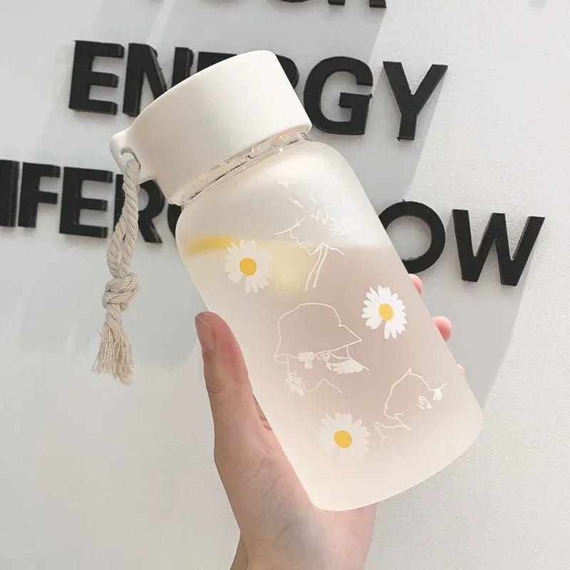 Daisy Delight Portable Water Bottle - Water Bottles - Scribble Snacks