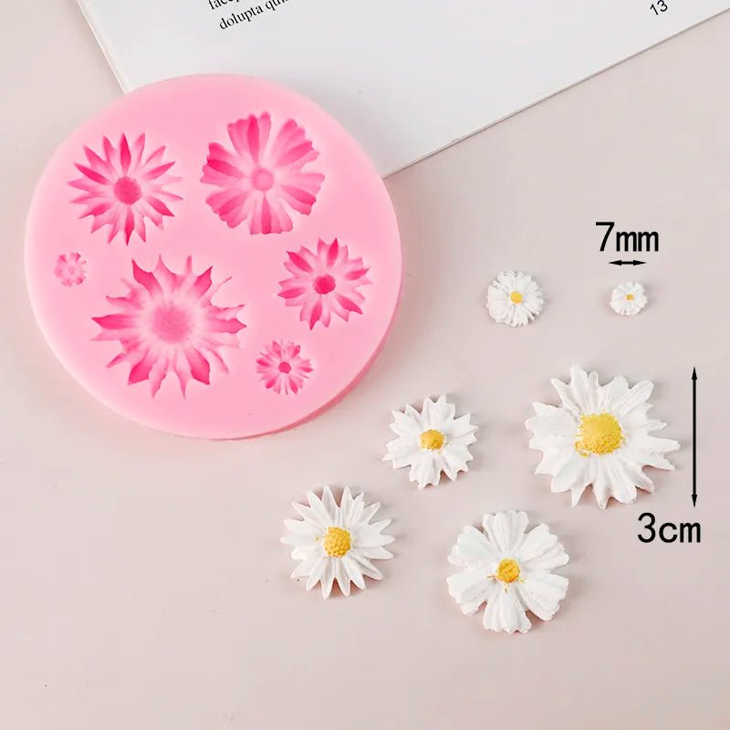 Daisy Elf Cake Silicone Mold - Ice Cube Trays & Dessert Moulds - Scribble Snacks
