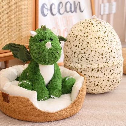 Dinosaur Egg Plush Toy Pillow - Soft Plush Toys - Scribble Snacks