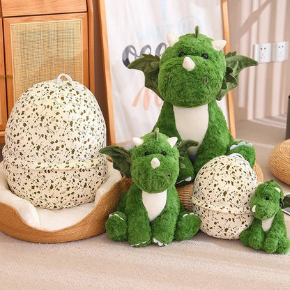 Dinosaur Egg Plush Toy Pillow - Soft Plush Toys - Scribble Snacks