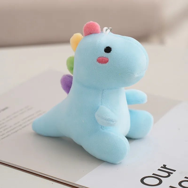 Plush 2024 dinosaur keychain