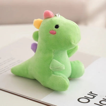 Dinosaur Plush Doll Keychain - Soft Plush Toys - Scribble Snacks