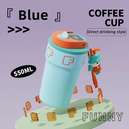Doll Pendant Thermal Coffee Mug - Mugs - Scribble Snacks