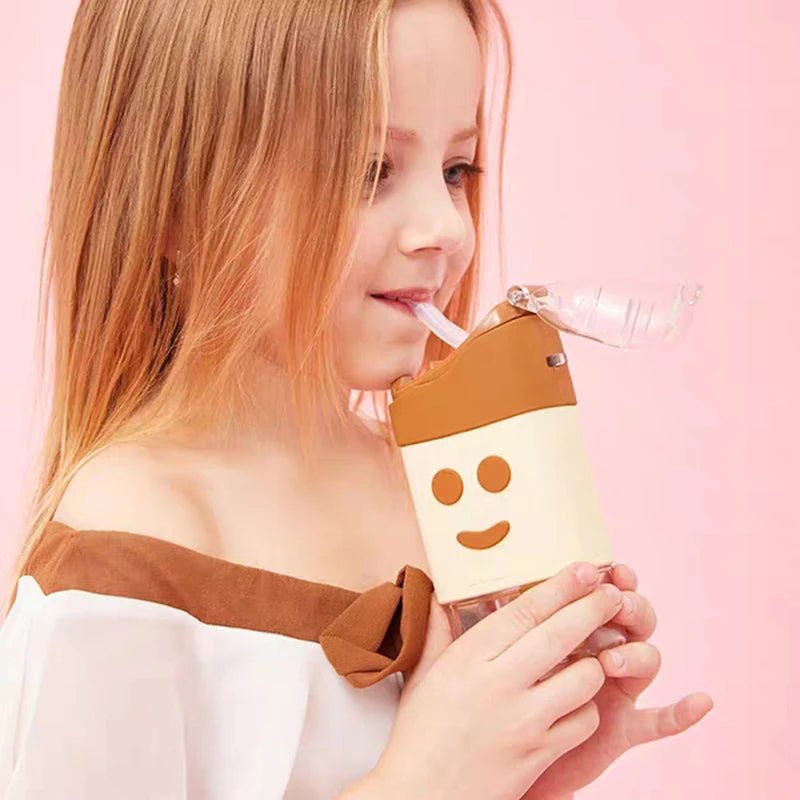Donut Ice Cream Kids Water Bottle - Water Bottles - Scribble Snacks