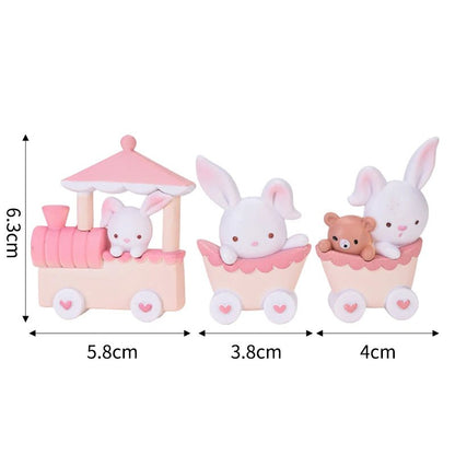 Easter Bunny Cake Toppers - Easter - Scribble Snacks