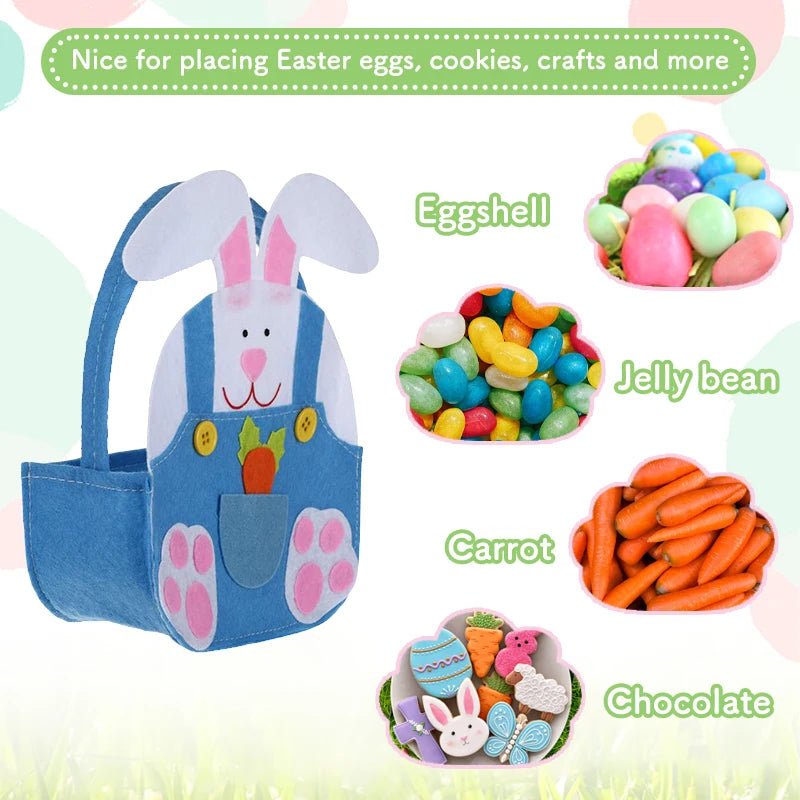 Easter Bunny Candy Basket - Easter - Scribble Snacks