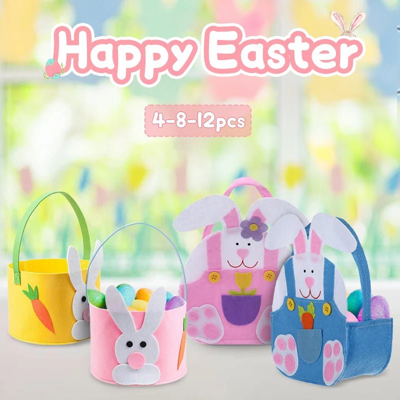 Easter Bunny Candy Basket - Easter - Scribble Snacks