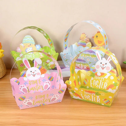 Easter Bunny Candy Basket Box - Easter - Scribble Snacks