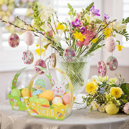 Easter Bunny Candy Basket Box - Easter - Scribble Snacks