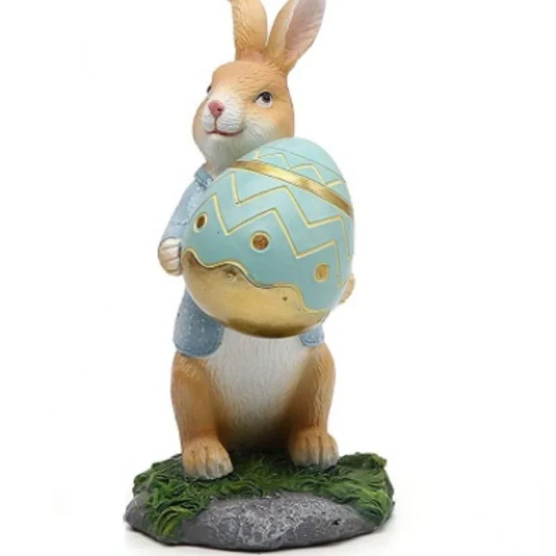 Easter Bunny Carrot Figurine Decor - Easter - Scribble Snacks