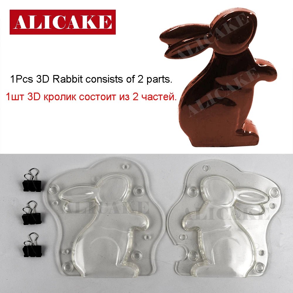 Easter Bunny Chocolate Mold - Easter - Scribble Snacks