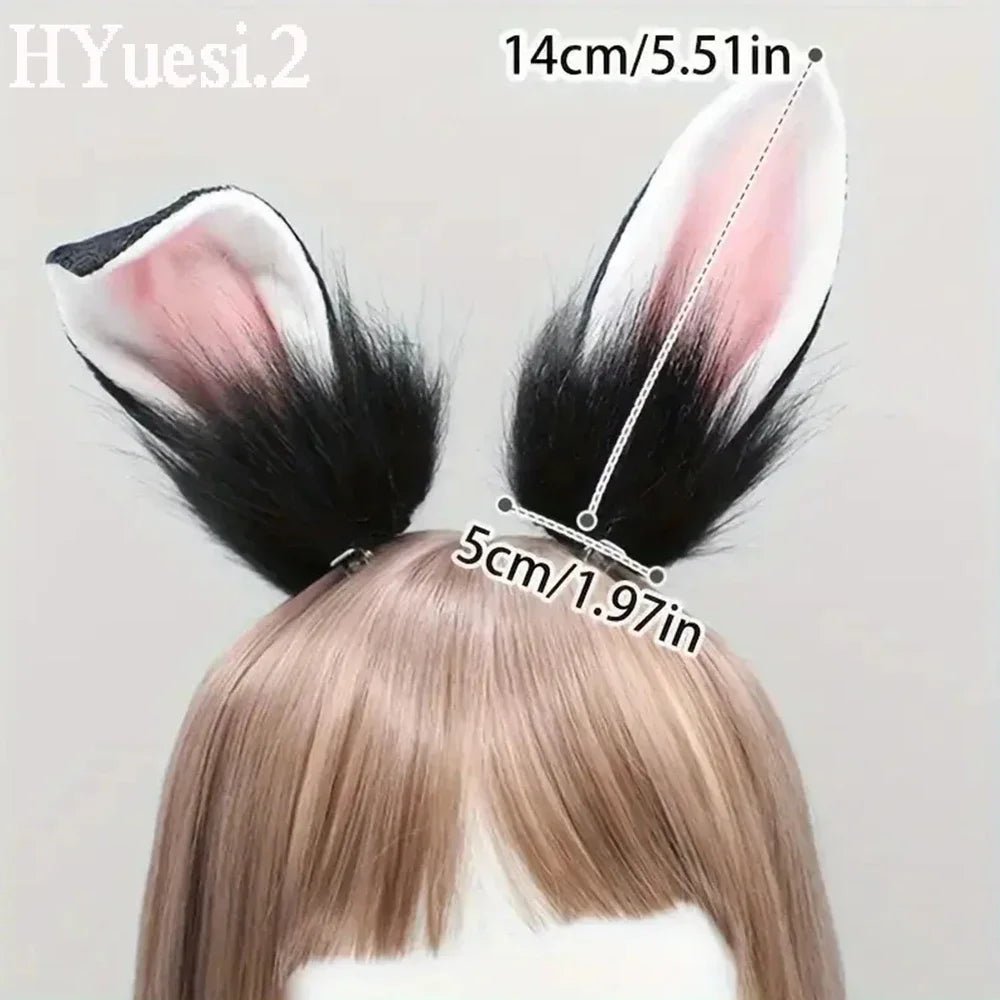 Easter Bunny Ear Hair Clips - Easter - Scribble Snacks