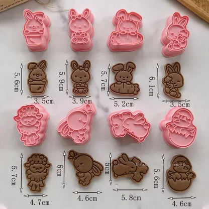 Easter Bunny Egg Cookie Mold - Easter - Scribble Snacks