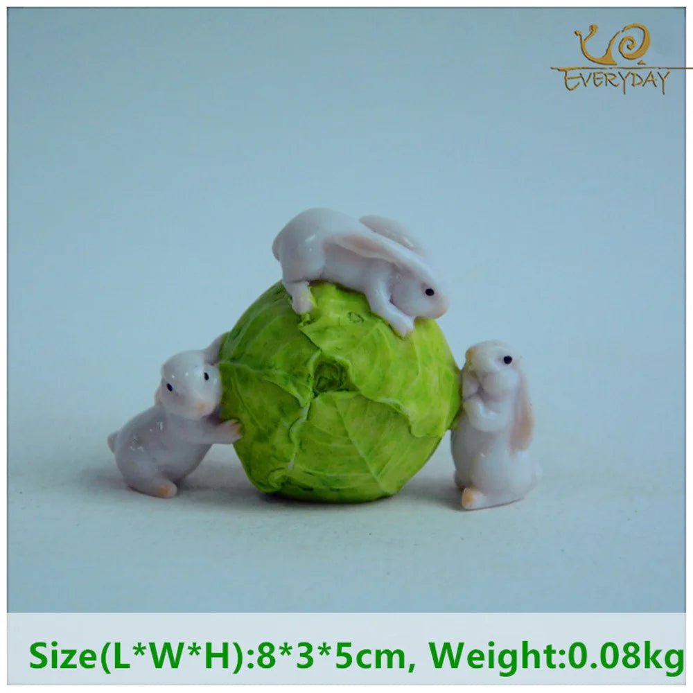 Easter Bunny Garden Figurine - Easter - Scribble Snacks