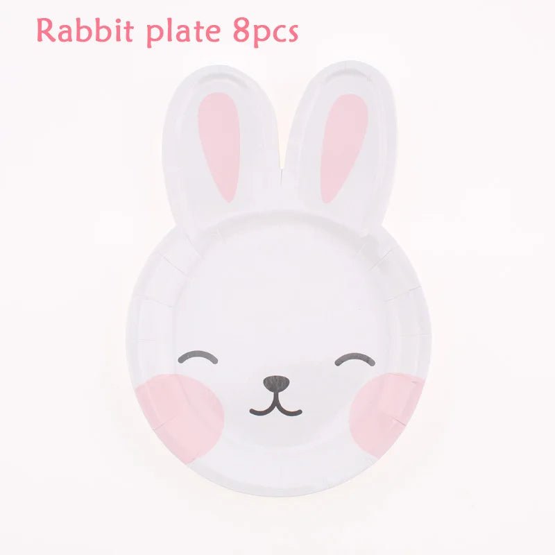 Easter Bunny Party Tableware - Easter - Scribble Snacks