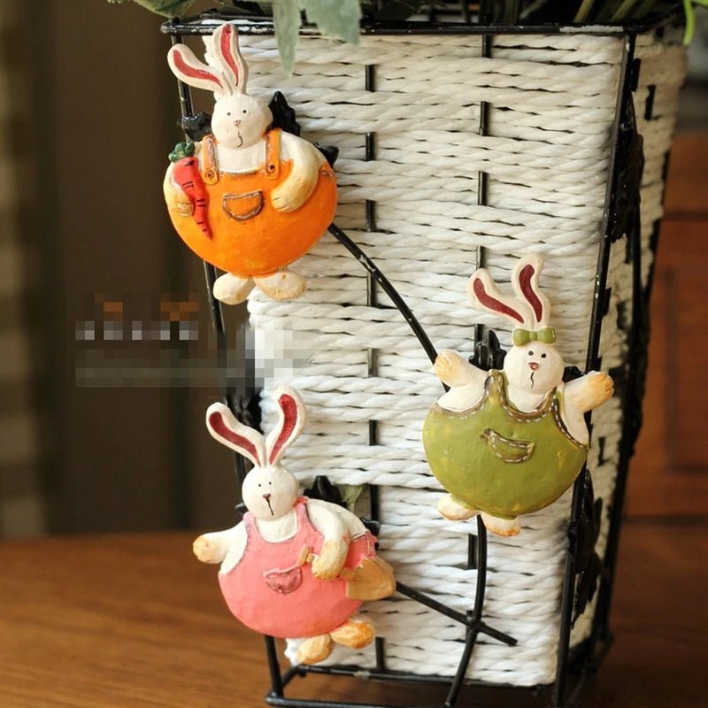 Easter Bunny Refrigerator Magnet - Easter - Scribble Snacks