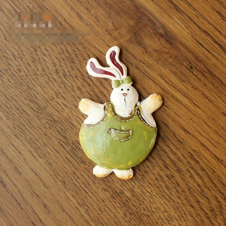 Easter Bunny Refrigerator Magnet - Easter - Scribble Snacks