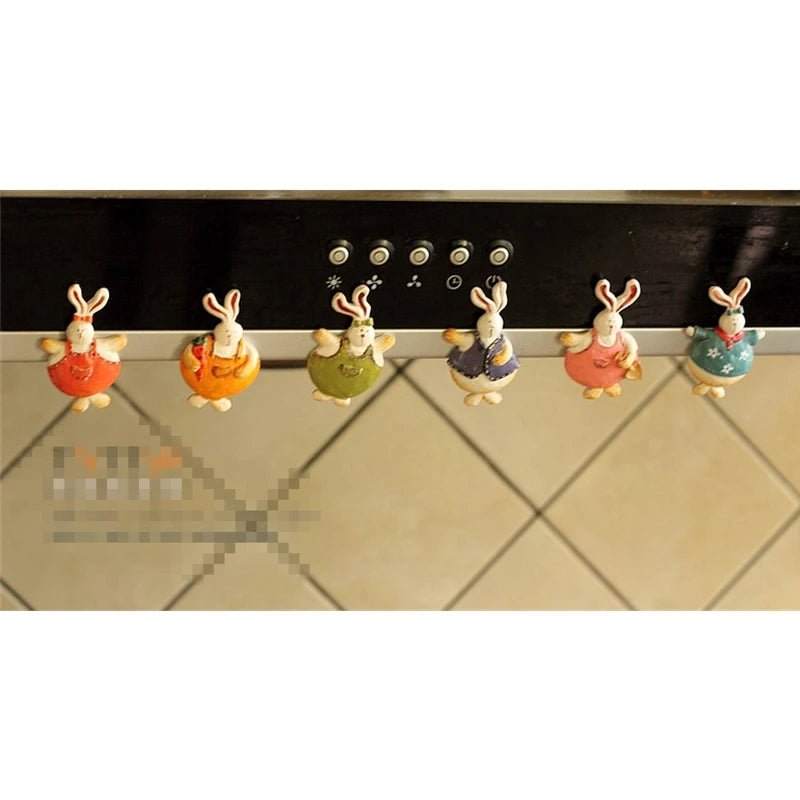 Easter Bunny Refrigerator Magnet - Easter - Scribble Snacks