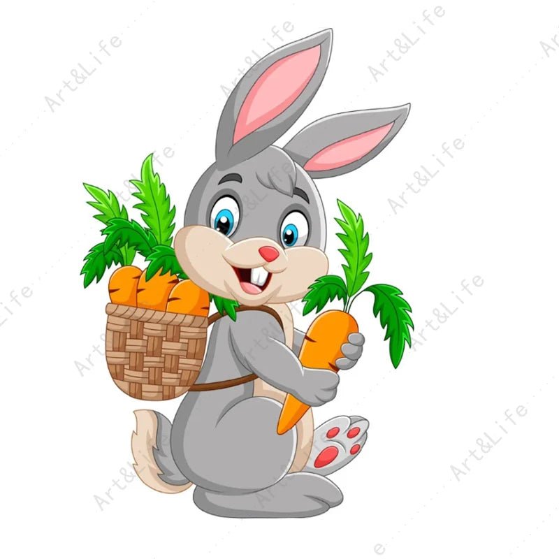 Easter Bunny Scrapbooking Dies - Easter - Scribble Snacks