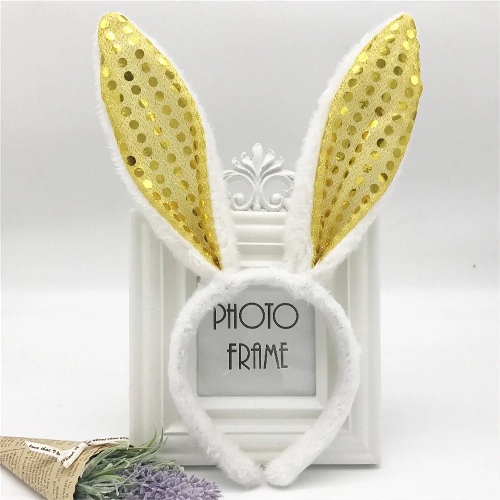 Easter Bunny Sequin Headband - Easter - Scribble Snacks