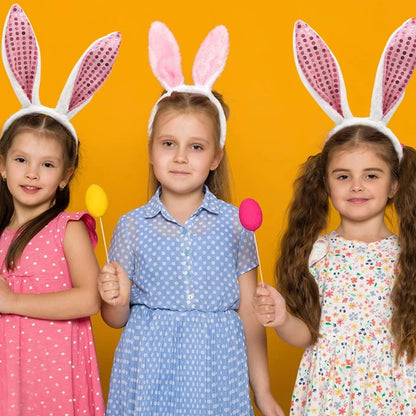 Easter Bunny Sequin Headband - Easter - Scribble Snacks