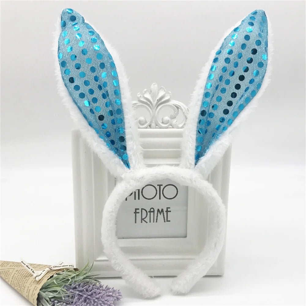 Easter Bunny Sequin Headband - Easter - Scribble Snacks