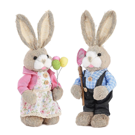 Easter Bunny Tabletop Decor 2pcs - Easter - Scribble Snacks