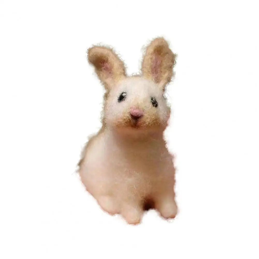 Easter Bunny Wool Figurine - Easter - Scribble Snacks