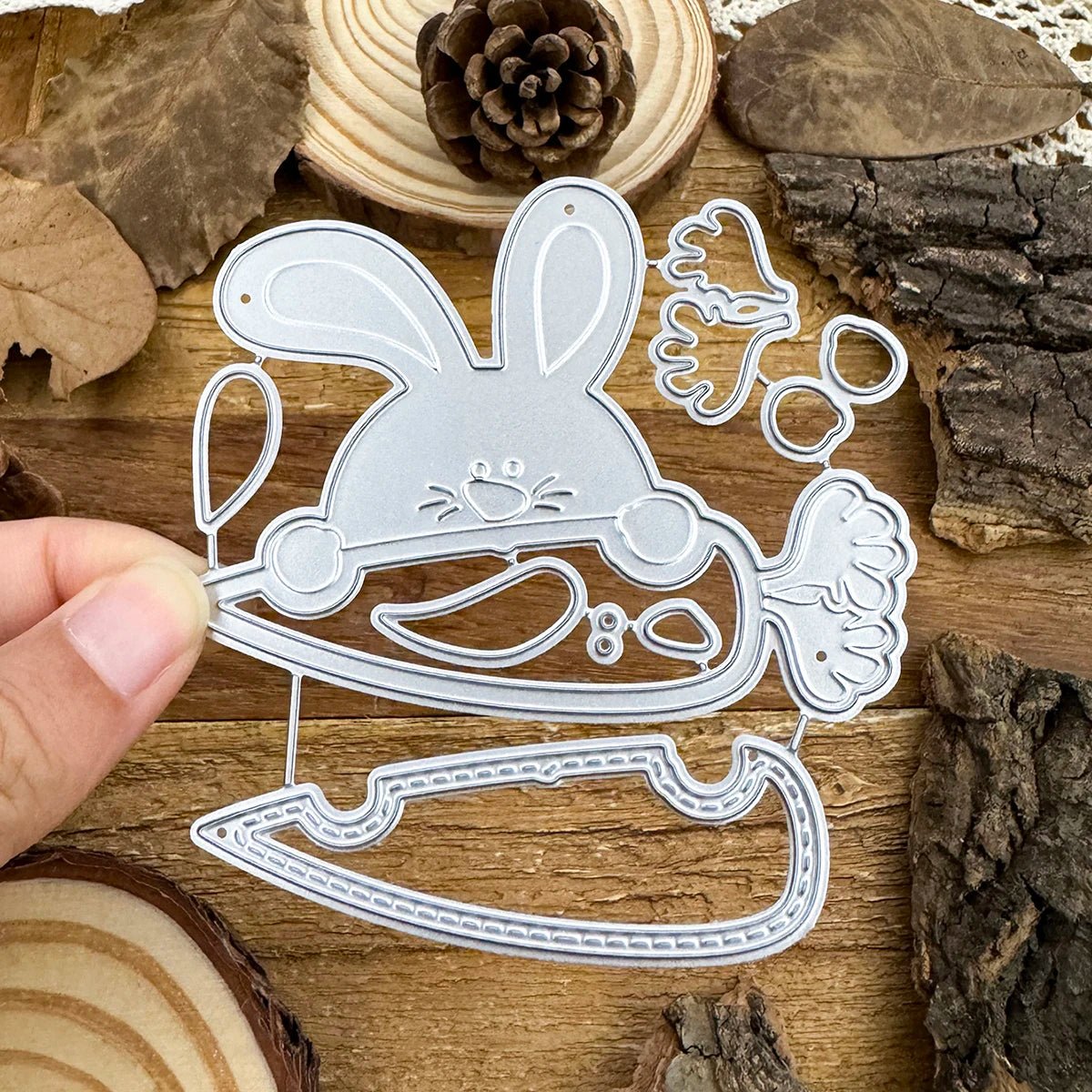 Easter Carrot Bunny Cutting Dies - Easter - Scribble Snacks