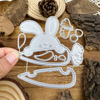 Easter Carrot Bunny Cutting Dies - Easter - Scribble Snacks